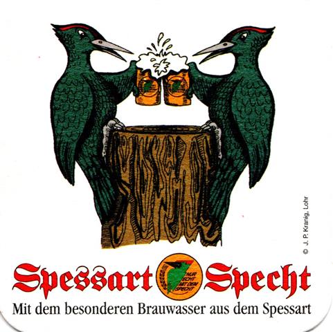 kreuzwertheim msp-by spessart mit dem 1a (quad180-2 spechte mit bierkrug)